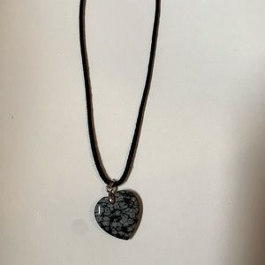 Stone Heart Necklace
